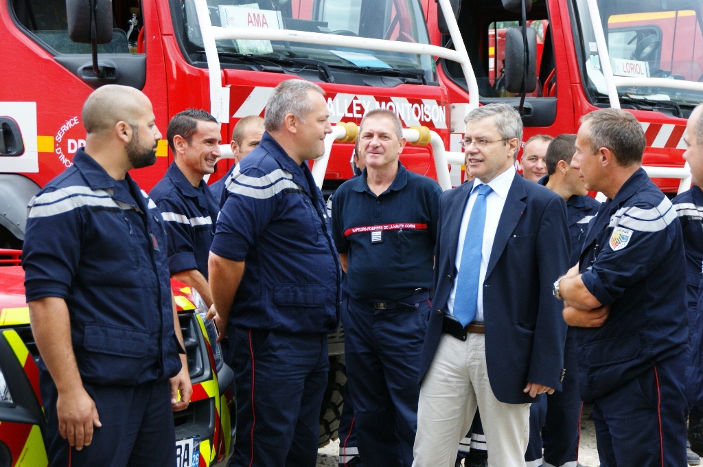 Le Préfet de Haute-Corse a rencontré les acteurs de la prévention contre les feux de forêts