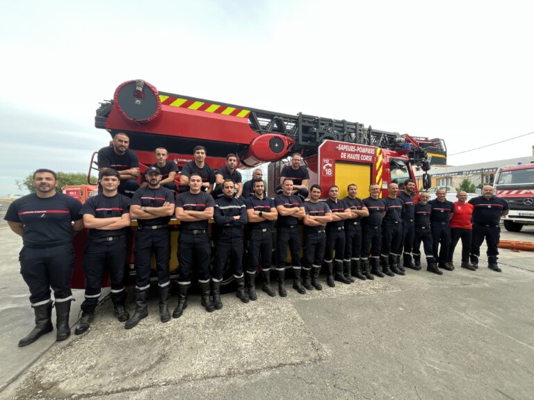 Le centre de secours principal de Bastia
