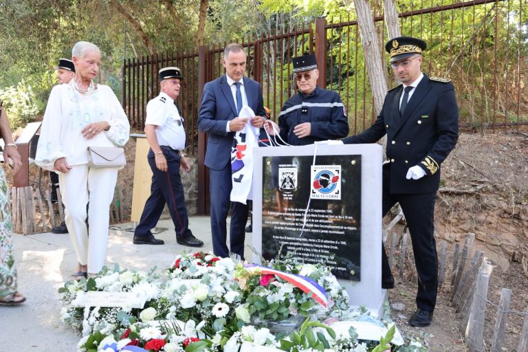 80 ans après, la mémoire de François-Marie Ercole honorée au Fort Lacroix